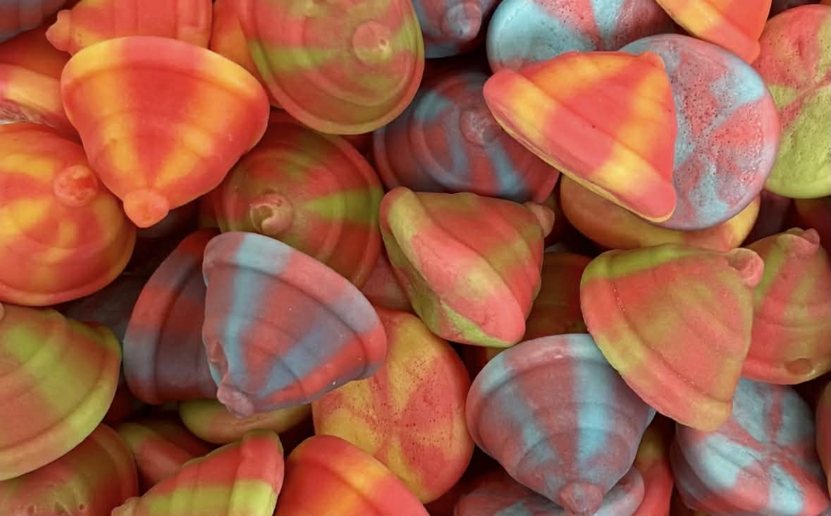 Foam Spinning Tops (100g)