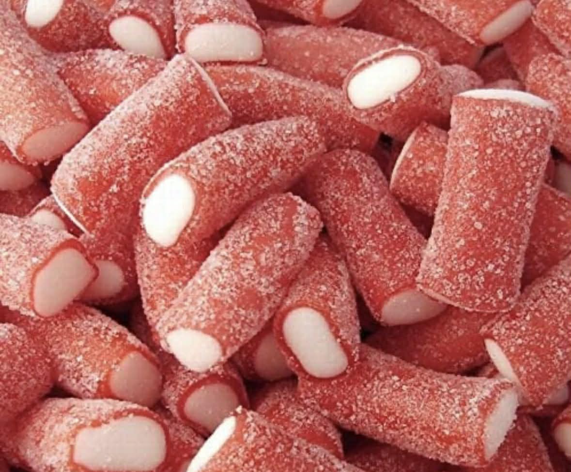 Fizzy Strawberry & Cream Cable Bites (100g)