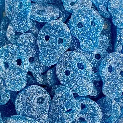 Fizzy Blue Skulls (100g)