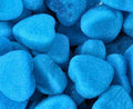 Jelly Filled Blue Mallow Hearts (100g)