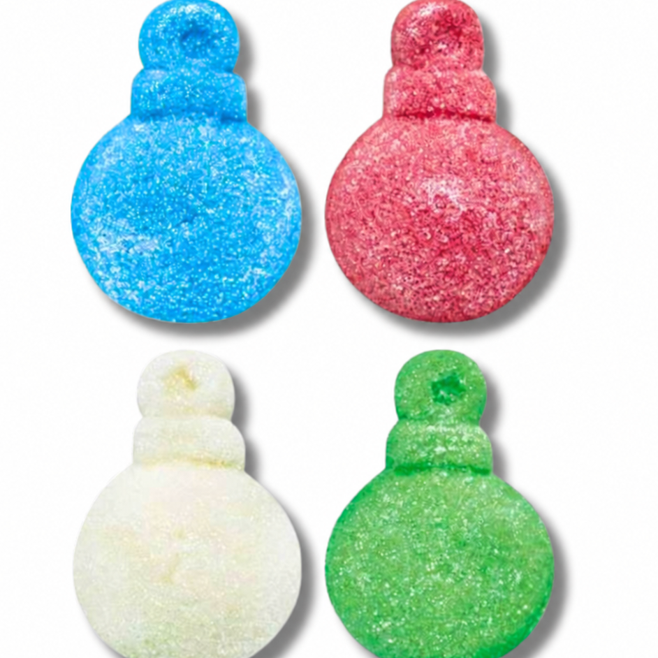 Foam Glitter Baubles (100g)