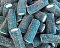 Fizzy Blue Raspberry Cable Bites (100g)