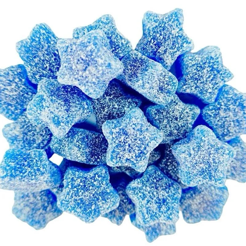 Fizzy Blue Stars (100g)