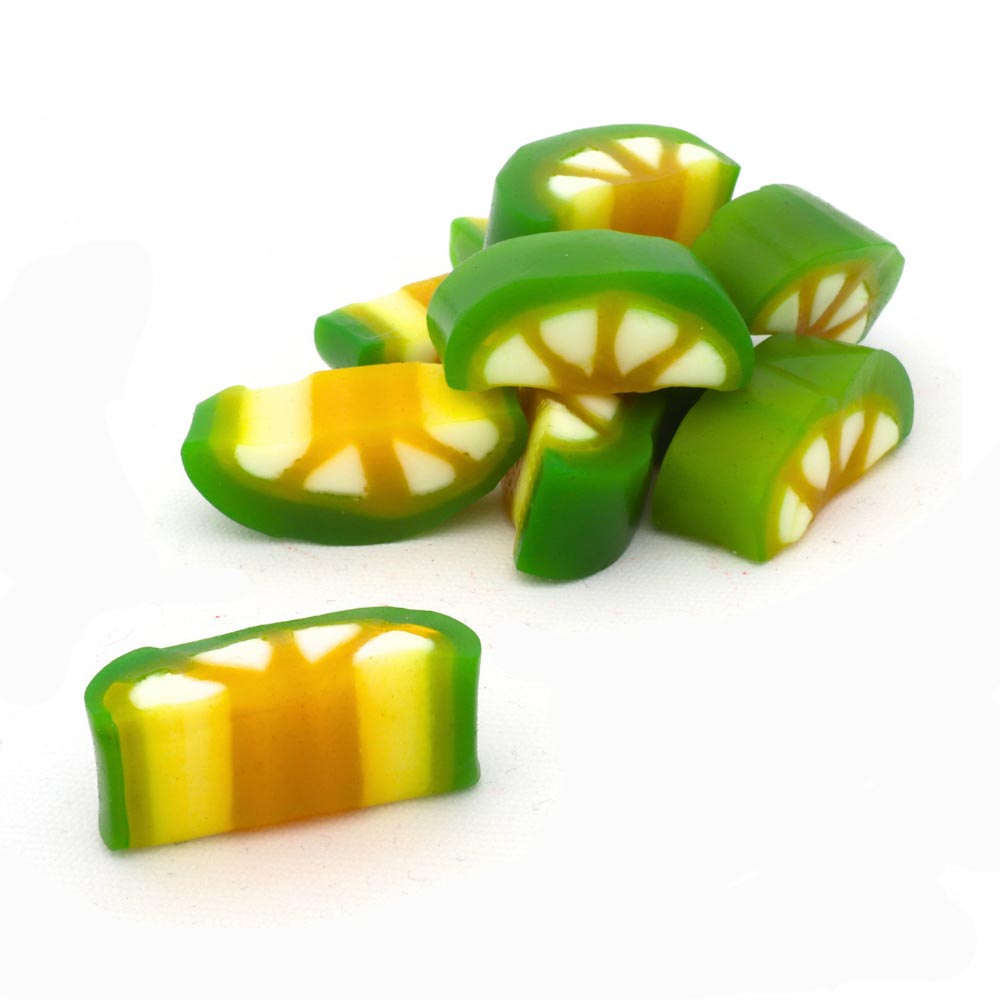 Lemon and Lime Peelable Slices (100g)