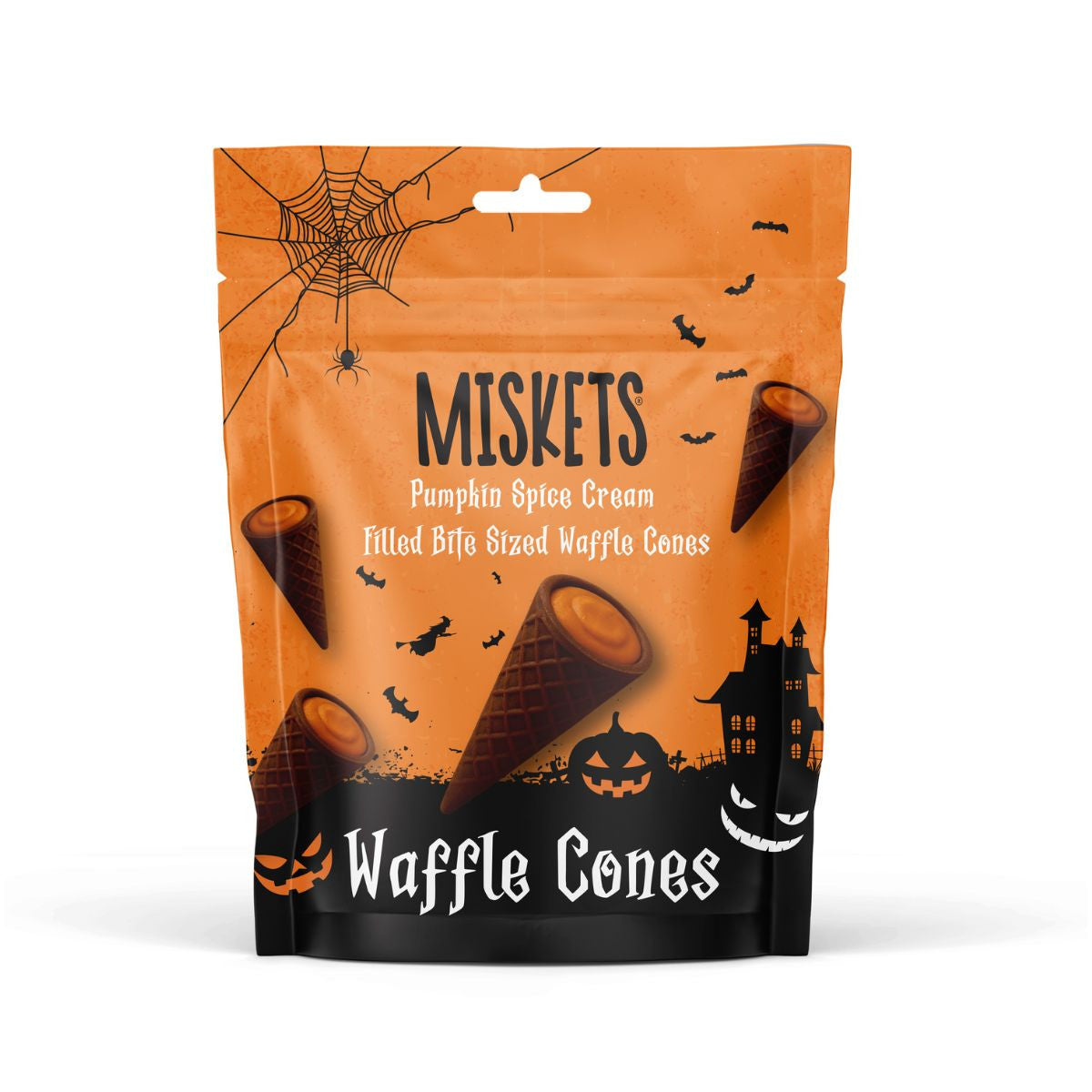 Pumpkin Spice Waffle Cones 50g