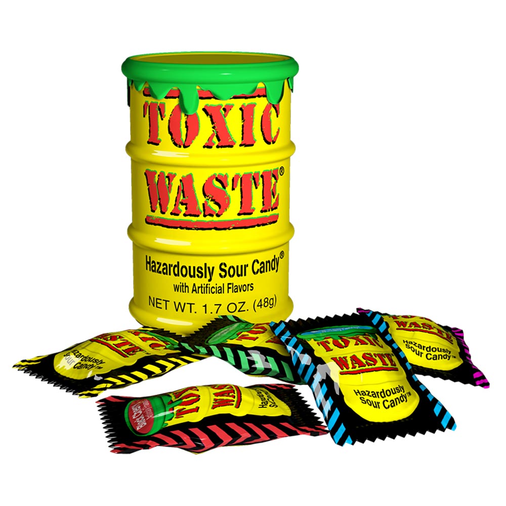 Toxic Waste Candy Drum 42g