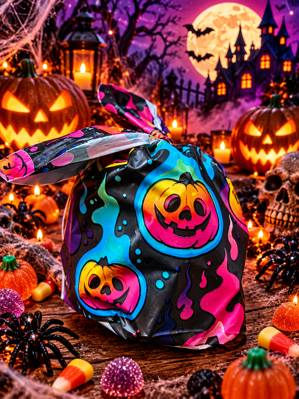 Halloween Tie Bags 300g