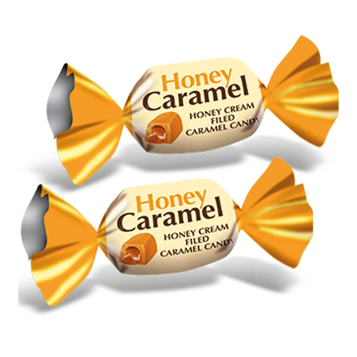 Honey Filled Caramel Wrapped Candy (100g)
