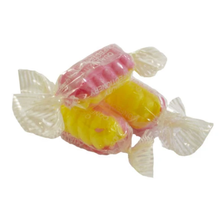 Rhubarb & Custard Wrapped (100g)