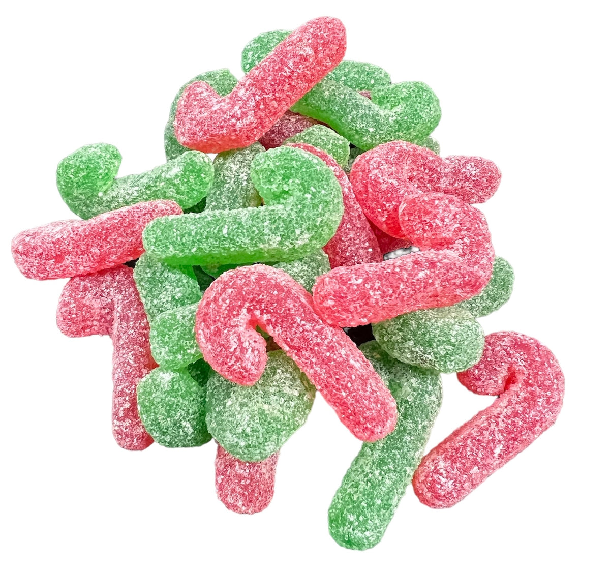 Red & Green Candy Canes (100g)