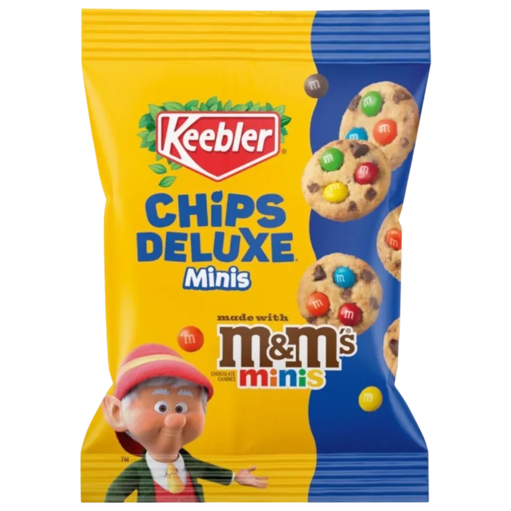 Keebler Chips Deluxe Bite Size M&M's Cookies (USA) 45g