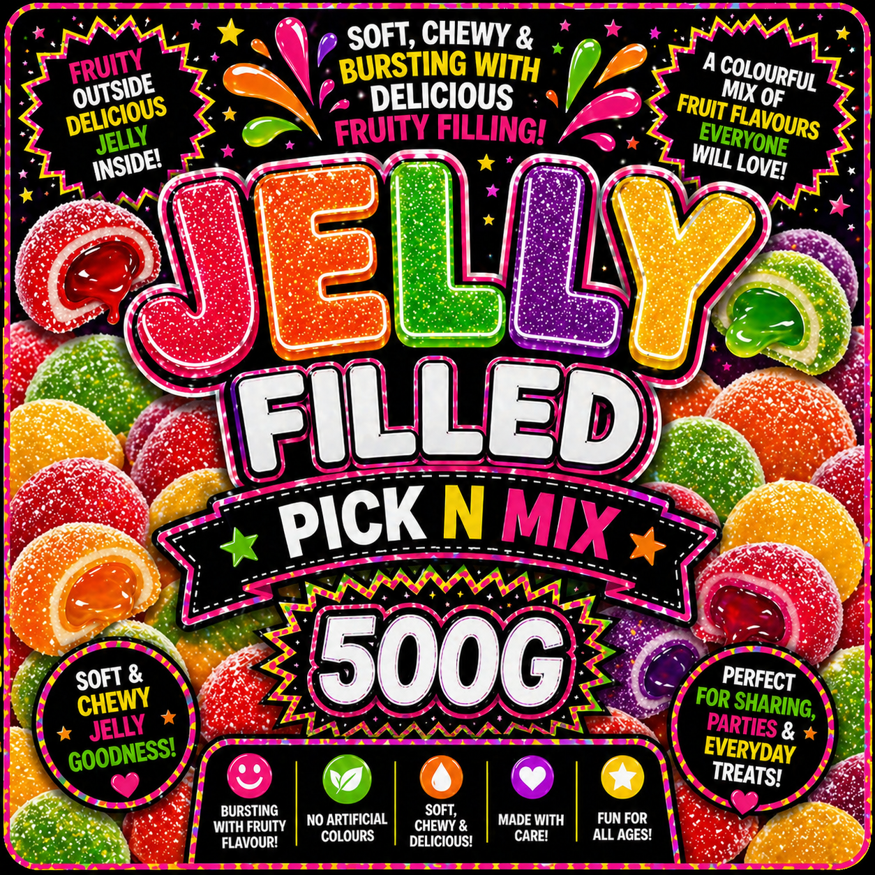 Jelly Filled Mix