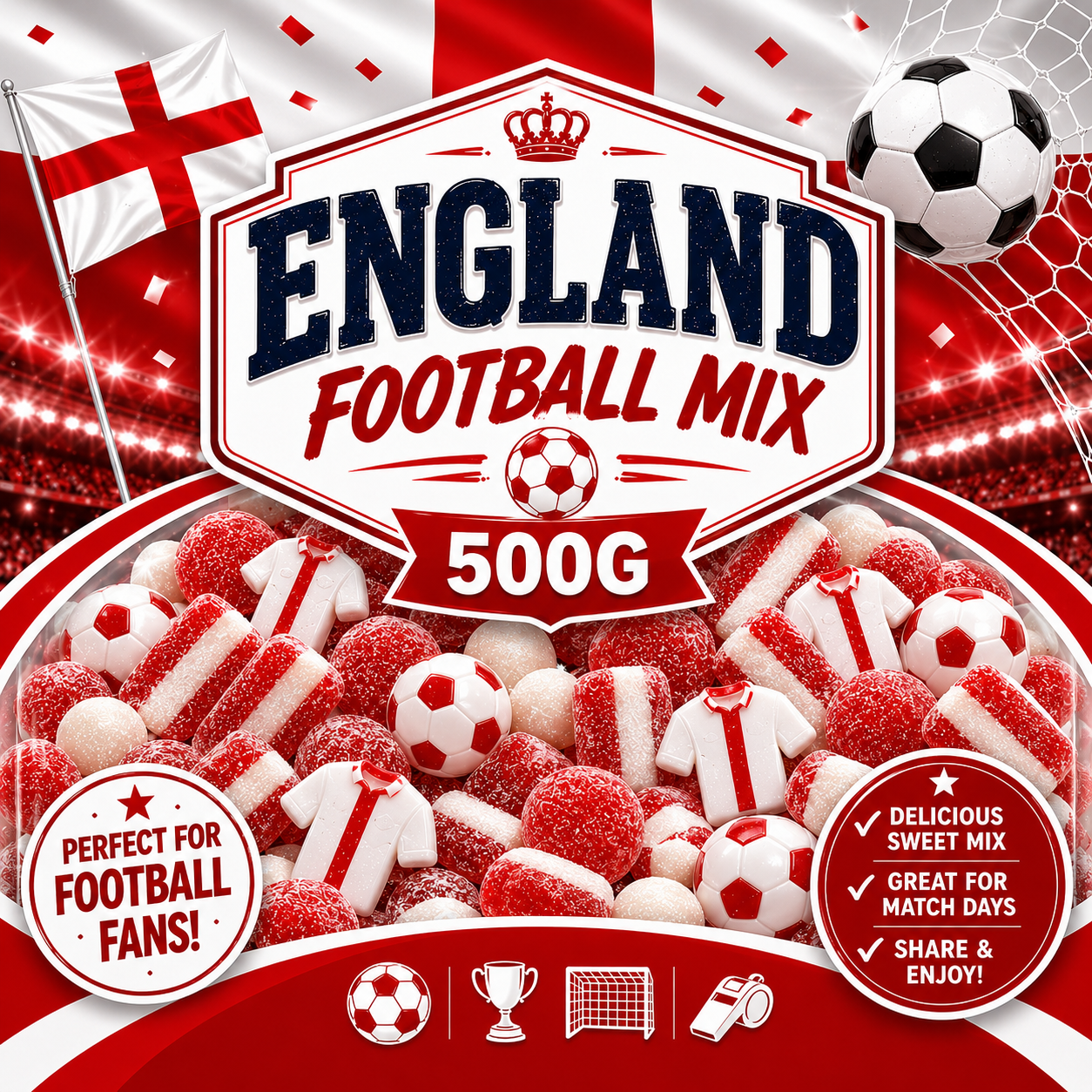 Limited Edition England Football Mix