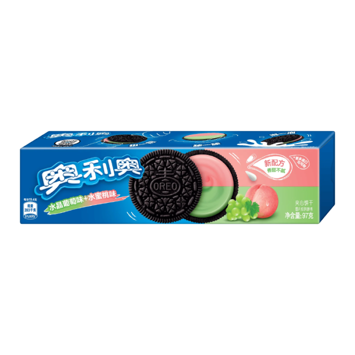 Oreo Sandwich Grape Peach (China) 97g