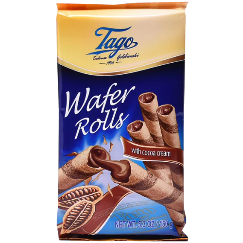 Tago Roll Wafers Choco 150g
